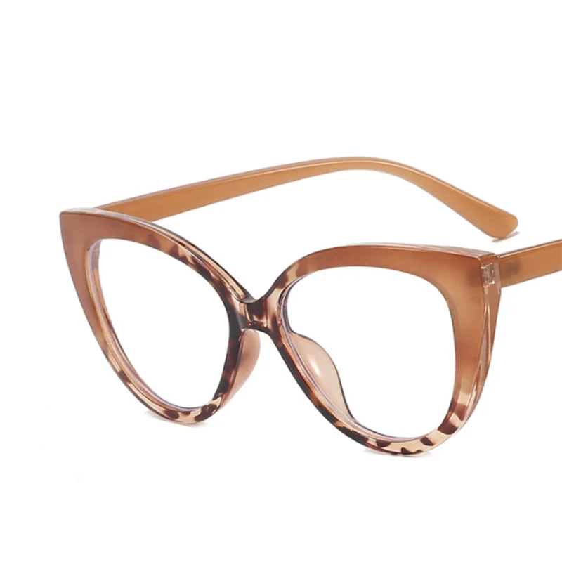 Stylowe okulary kocie oczy w kolorowych oprawkach – korekcyjne dla krótkowzroczności i do czytania 7 Dopasowane kolory oprawka okulary z przezroczystymi szkłami modnych okularów krótkowzroczność nerdy stopnia-0.5 -1.0 -2.0 -3.0 -4.0 do-6.0 5