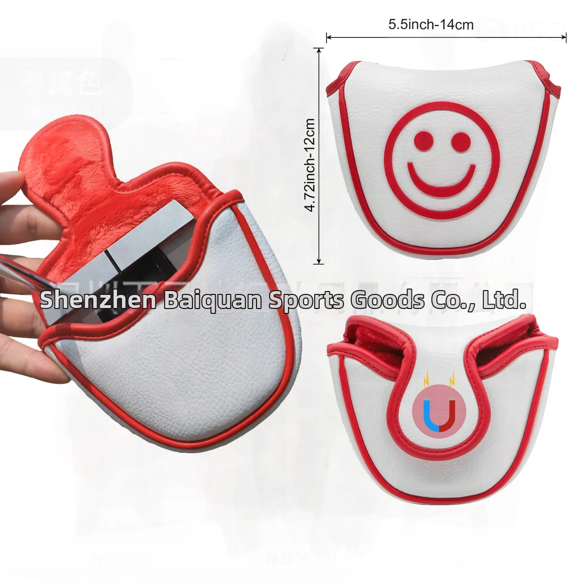 smiley-tampon-en-caoutchouc-accessoire-de-couverture-de-club-de-golf-couvercle-de-poteau-de-poussee-capuchon-de-poignee-en-bois-grandes-moyennes-et-petites-tailles-pour-hybride-de-fairway