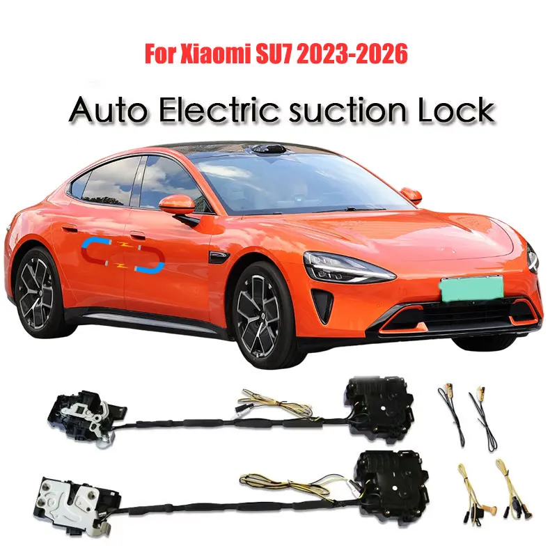 

For Xiaomi SU7 2023-2026 Car Soft Close Door Latch Pass Lock Actuator Auto Electric Absorption Suction Silence Closer
