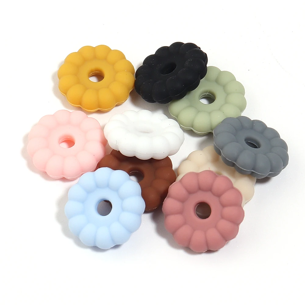 10 Stück 12mm Dichtungs-Silikonperlen Runde Lose Abstandsperlen aus Silikon für Schmuckherstellung DIY Handwerk Armband Halsketten Zubehör – Detail 7