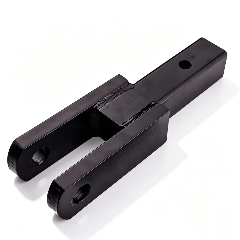 U-Type Trailer Hitch Connector 5x5cm Square Receiver Tow Bar Universal Offroad Vehicle Trailer Arm Car Towing Hook RV  Accessory
