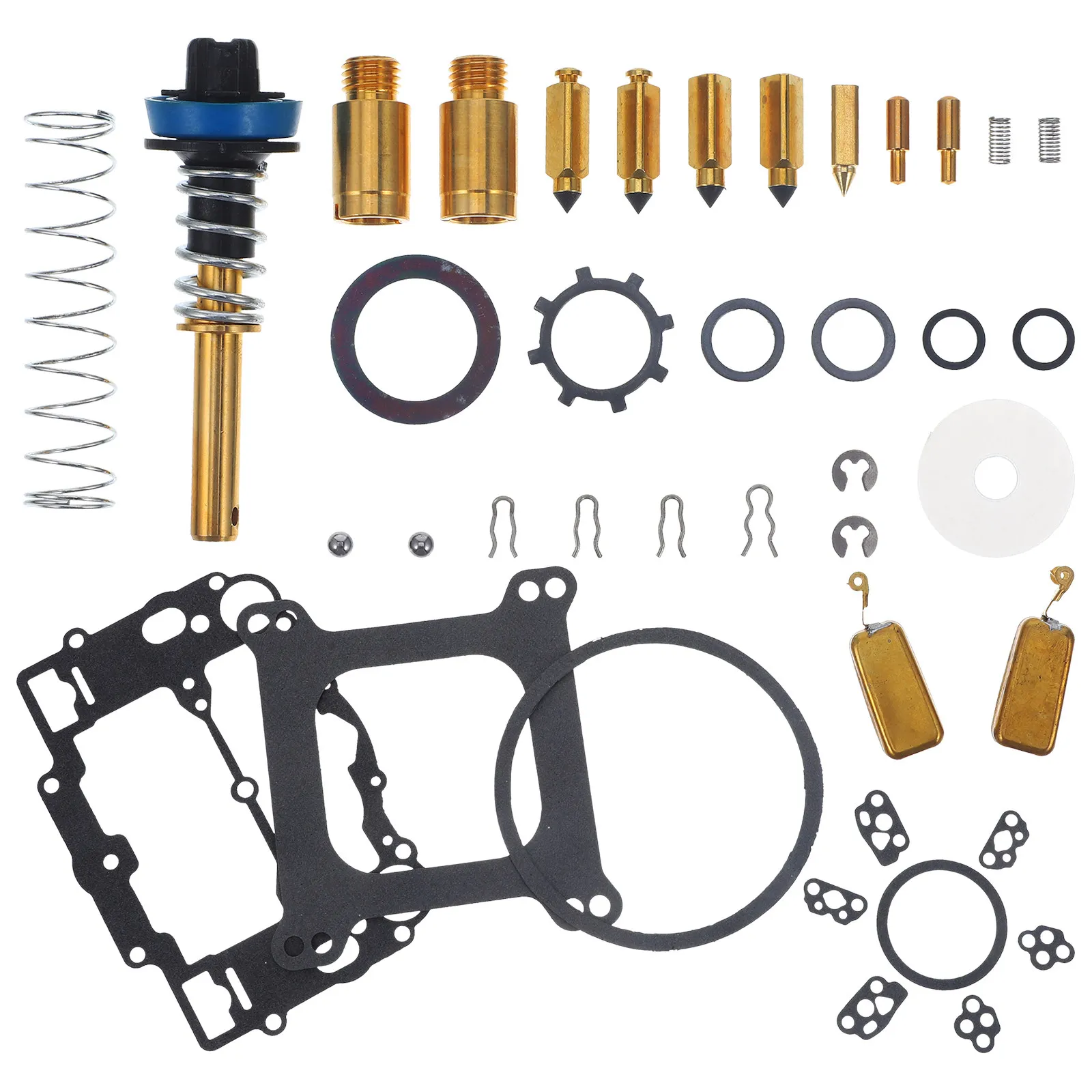 

1Set Carburetor Rebuild Repair Kit Sturdy Metal Construction Easy Install Universal Fit for Atv Carburetor Repair Kit Compatible