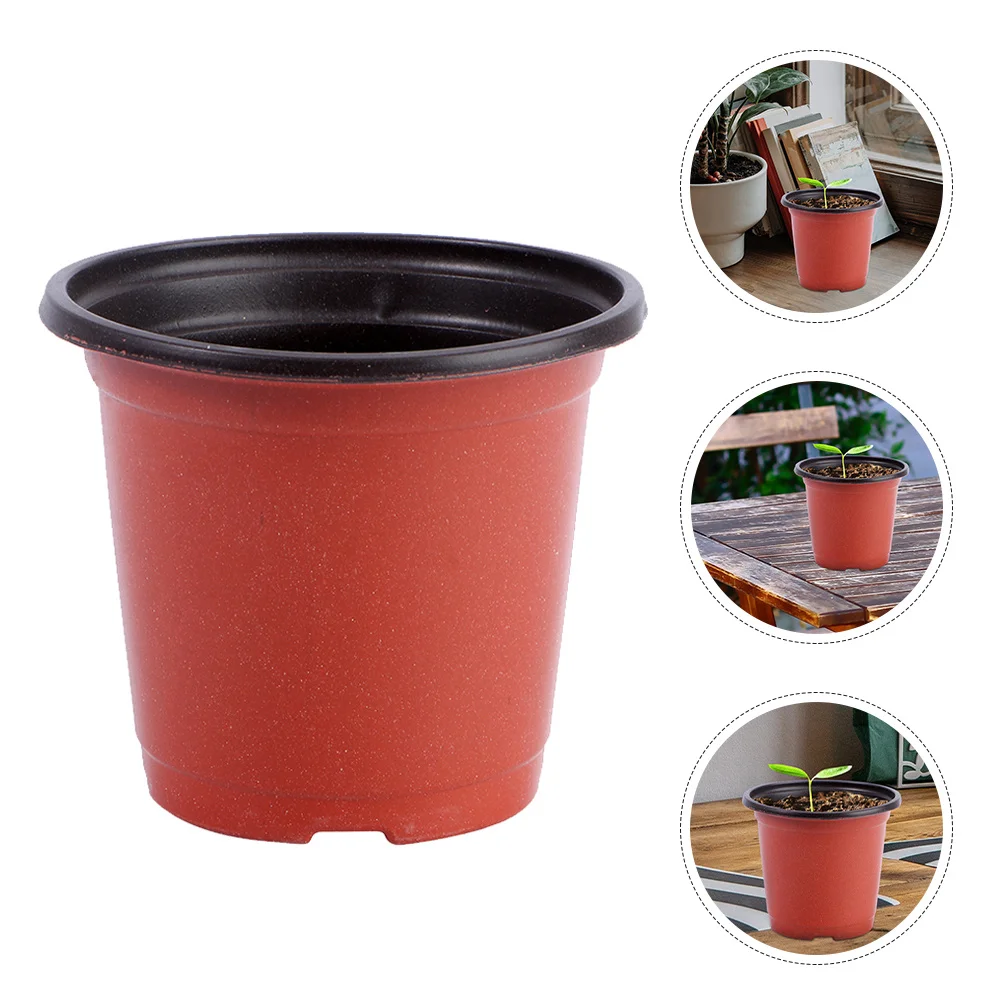 

120pcs Nursery Plastic Planting Pots For Succulents With Drainage Holes Flower Pots Indoor Outdoor Garden Supply Planter