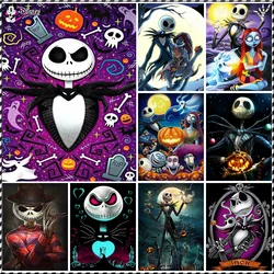 Disney Diamond Painting The Nightmare Before Christmas Skeleton Jack Diamond Mosaic Halloween Decoration