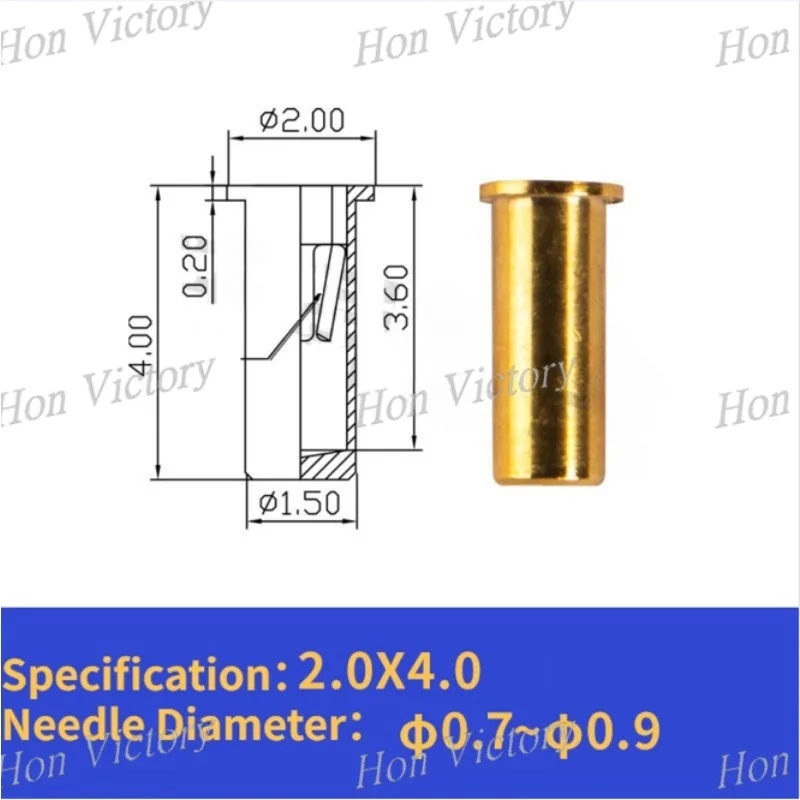 10 teile/satz neue mechanische Tastatur Maus Hot Plug-Buchse für Gateron PCB Löten Reib stift für ø 0,3mm bis 1,0mm Buchsen – Detail 10