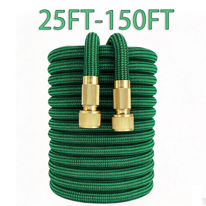 NEW Garden Watering Hose Retractable Hose Extended Magic Garden Hose 1/2 Diameter High Pressure Car Washer Tube Irrigation