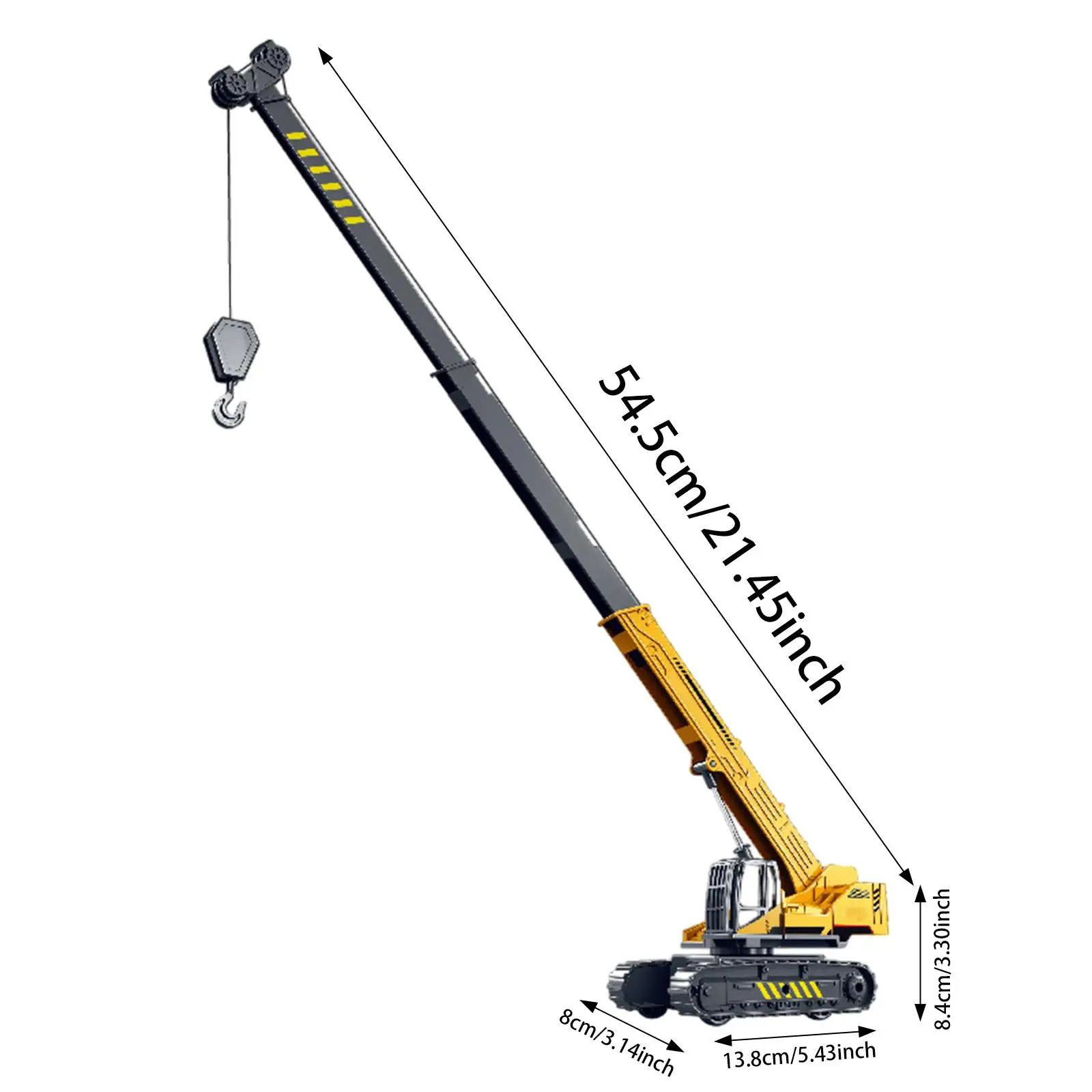 Baufahrzeug-Spielzeug-Konstruktionskraniche für Jungen und Mädchen ab 3 Jahren