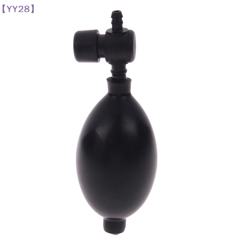 【YY28】Black rubber blood pressure sphygmometer adjustable pump bulb valve accessories{Y}
