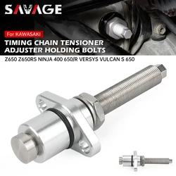 Timing Cam Chain Tensioner For KAWASAKI Z650 NINJA 400 650R VERSYS VULCAN S 650 ER6N ER6F TERYX Motorcycle Adjuster Holding Bolt