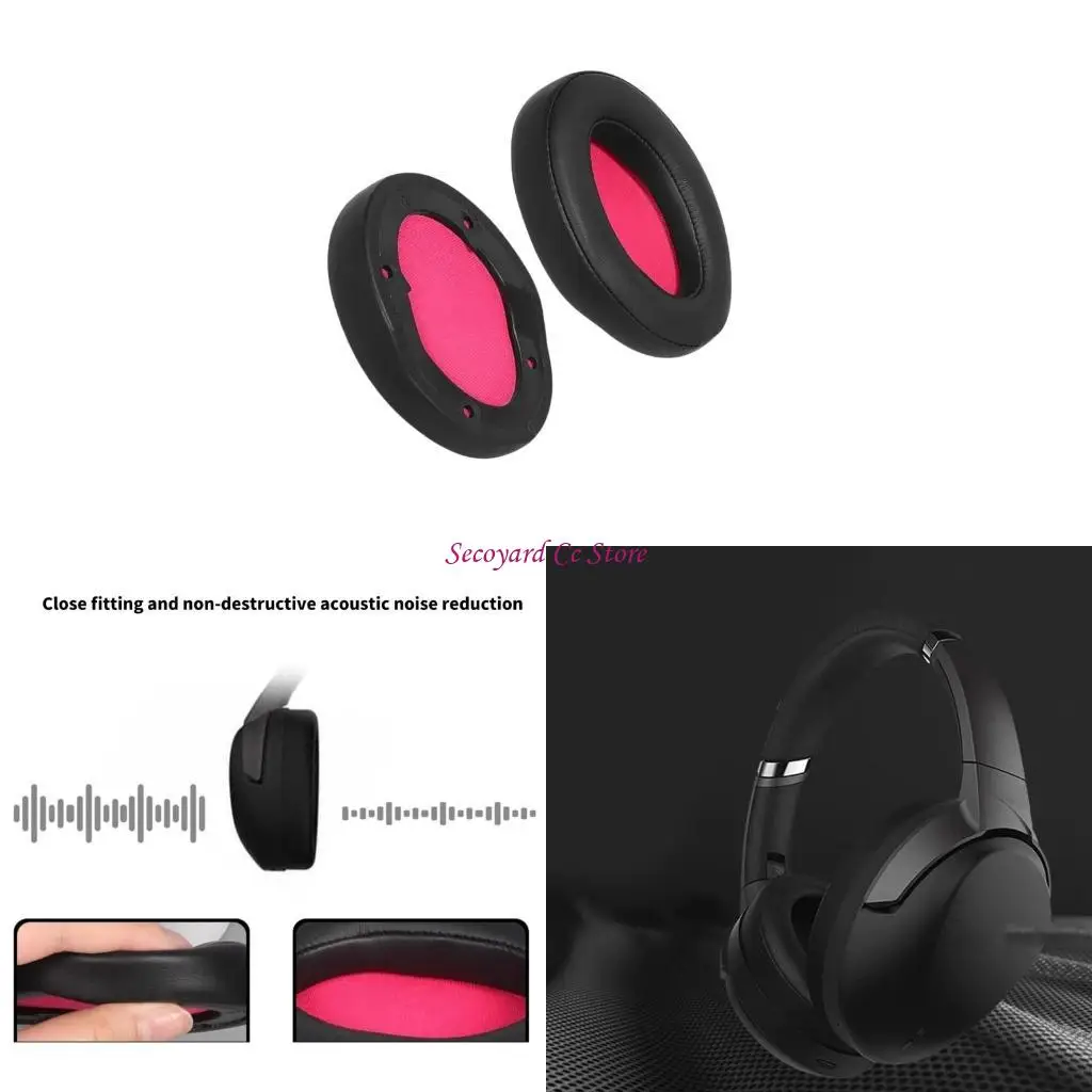 أسماء الأذن الرغوية الناعمة N3UC توفر عزل الضوضاء والراحة لـ ROG Strix GO 2.4