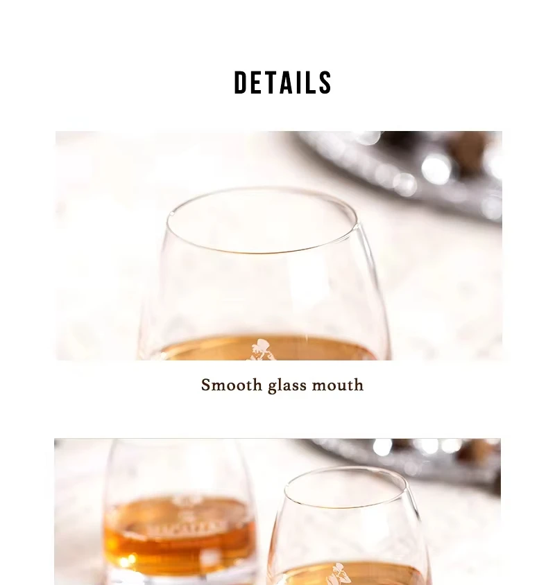 Johnny Walker Classic Heavy Base Rocks Glass Set (2pc) | Luxury 10oz Tumblers 8 Johnnie Walker Whiskey Glasses Set of 2, 10 OZ Whiskey Glasses, Rocks Glasses for Scotch, Liquor Vodka, Bourbon, Whiskey Gifts 6