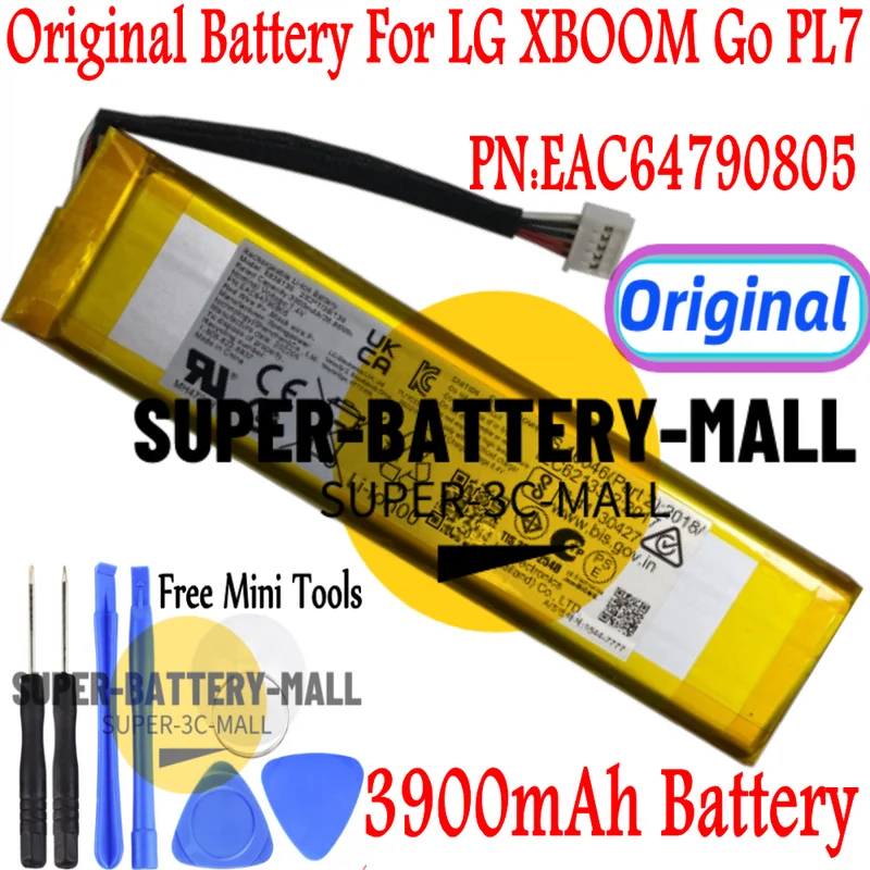 

Original 3900mAh Battery For LG XBOOM Go PL7 Bluetooth Speaker6836136