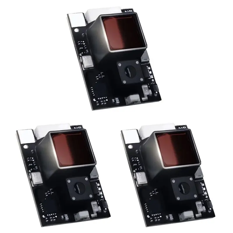 HLZS-3Pcs 20M High Integrated Dtof Laser Ranging Module With Infrared Centimeter Precision Industrial Lidar Module