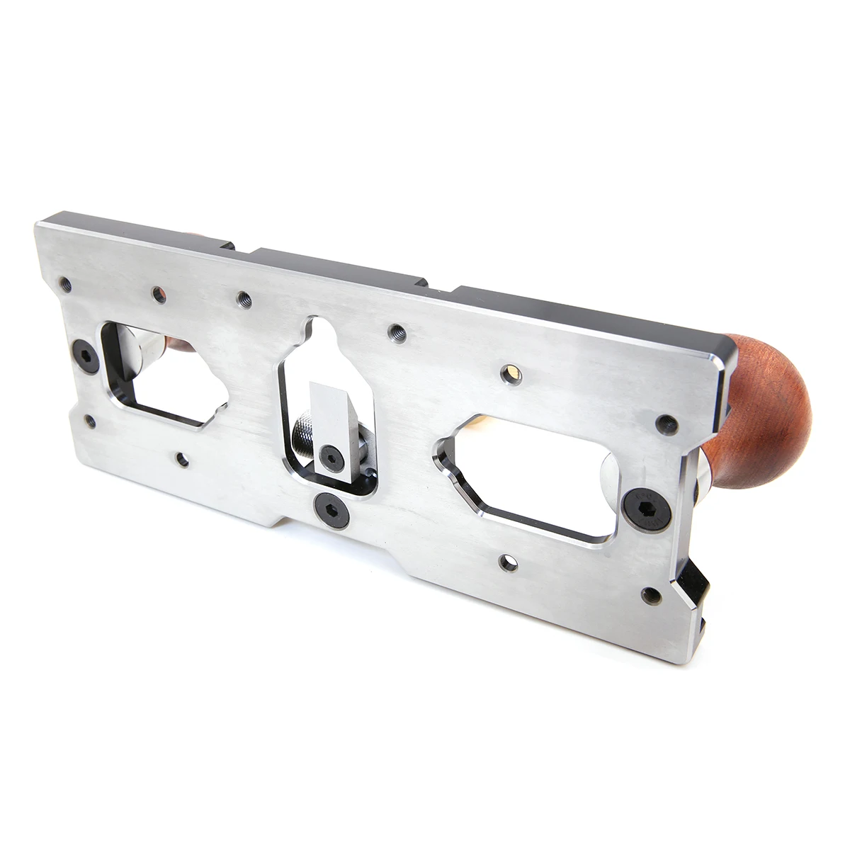 Avión enrutador para limpiar o extender ranuras, hoja de ajuste de profundidad de precisión, tres ubicaciones de montaje con cuatro direcciones de rotación