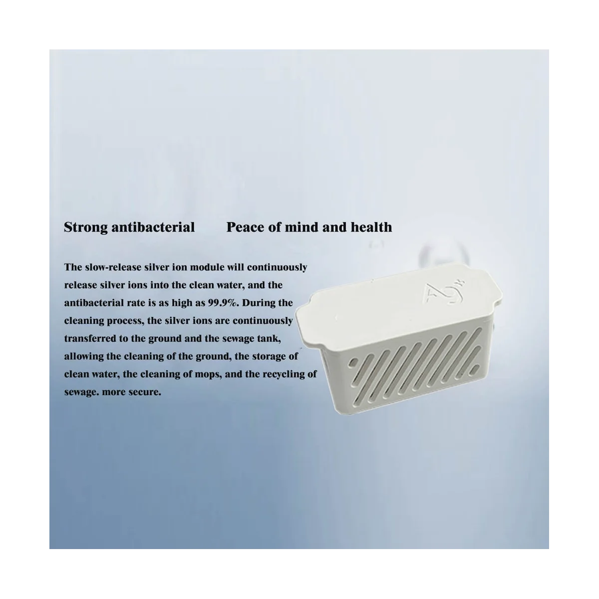 Modul Ion perak Ultra untuk Roborock S8 Pro, bakteriostatik untuk S7 Pro Ultra/S7 MaxV Ultra /G10S Pro/P10/G10S murni/S8 +/S8