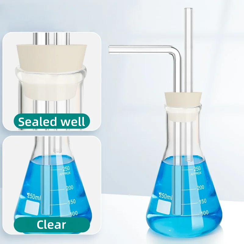 Dispositivo de detección de cloruro de nitrógeno, Kit de muestreo, experimento de separación, destilación de cloro, enseñanza Industrial JVLAB