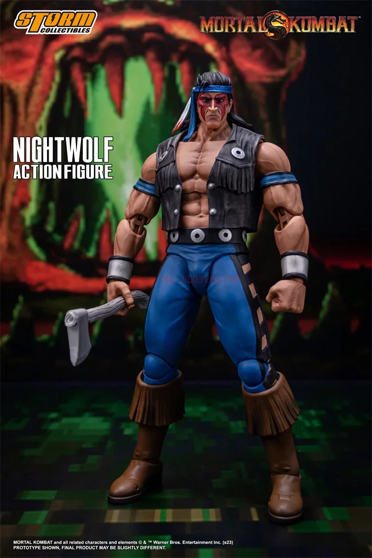 

New In Stock Storm Toys 1/12 Live Man Quick Play Nightwolf Action Figure Model Toys Gifts