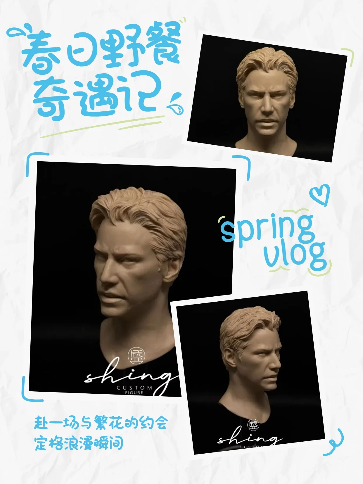 

【Неокрашенный】В наличии, масштаб 1/6, мужской солдат, Киану Ривз, супергерой, актер, модель с белой головой для 12-дюймовой экшн-фигурки, модель игрушки