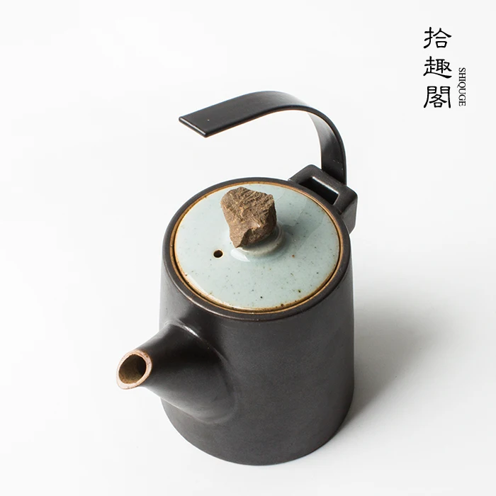 Jingdezhen Japanese Creative Coarse Pottery Pu'er Teapot