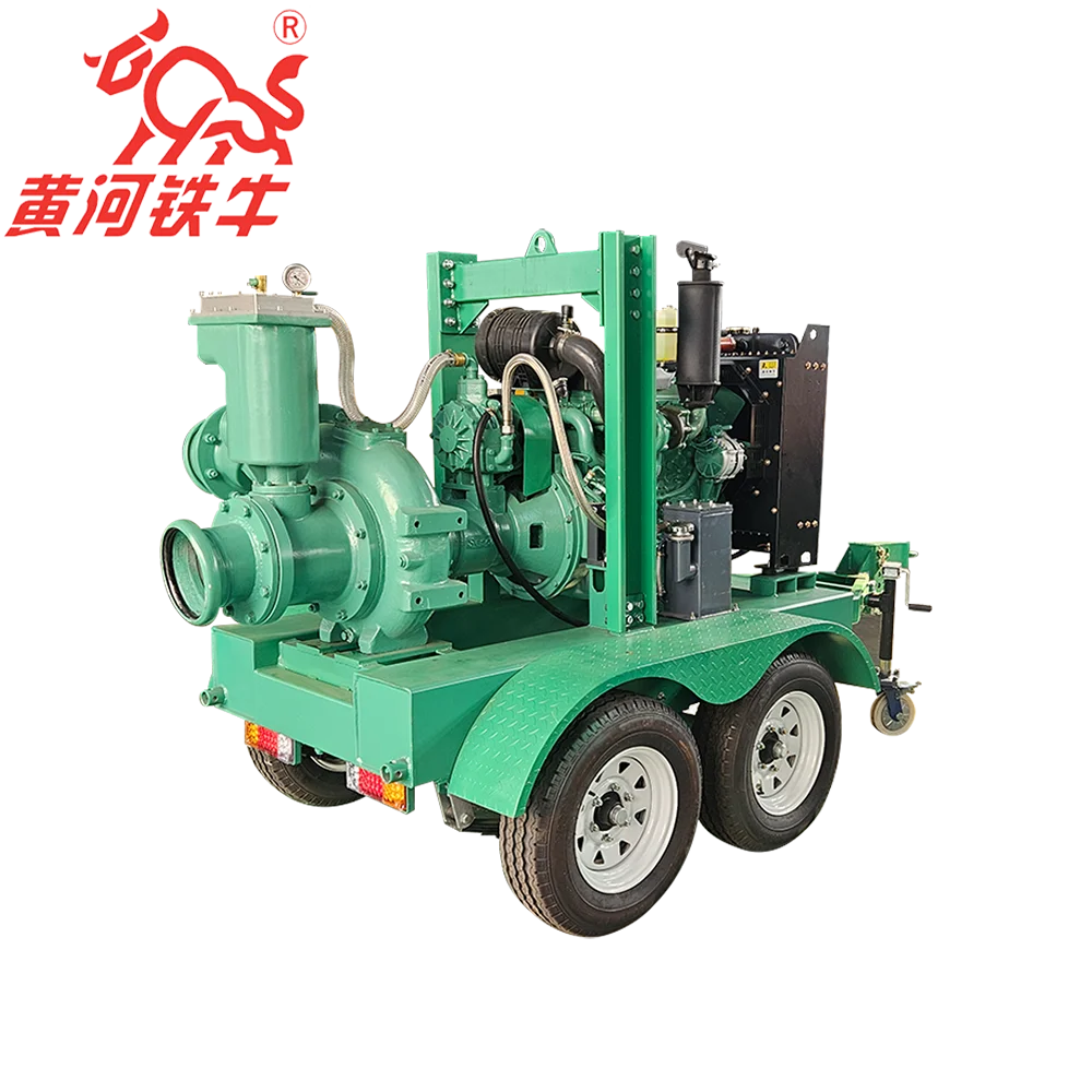8 Inch High-performance Durable Self-priming Agricultural   Irrigation Water Pump