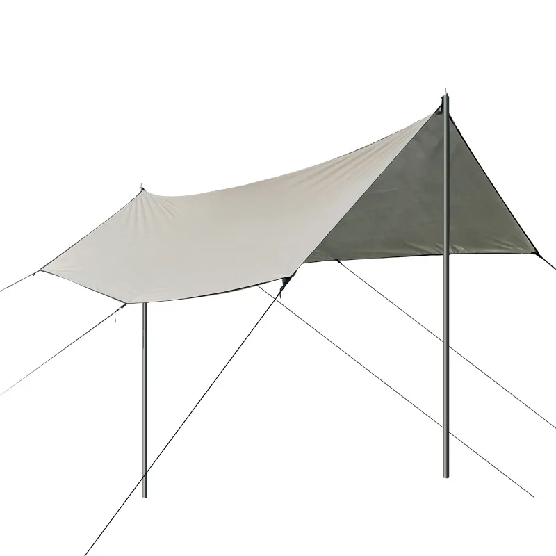Customized Polyester Summer Tent Outdoor Camping Canopy 99% UV Protection Waterproof Sunshade Tarp Portable Rain Shelter Picnic