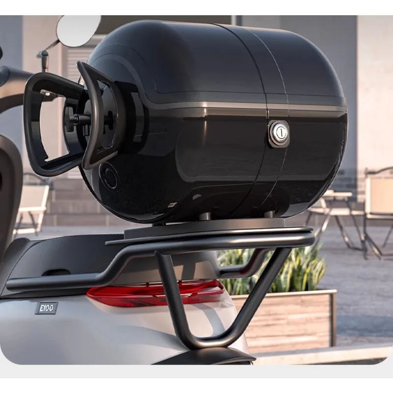 Motorcycle Trunk Cute Personalized Trunk Large Capacity Waterproof Anti-collision Motorcycle Box Top Case Electric Vehicle Trunk