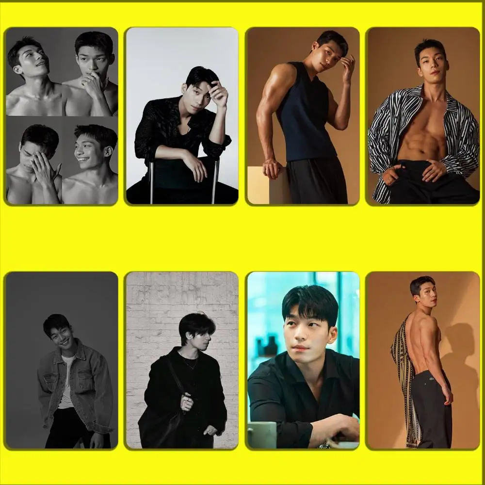 

W-Wi Hajoon Ha joon Card Stickers For Debit Bank Credit Cards Metro Bus Pass Sticker Decoration Cover Skin