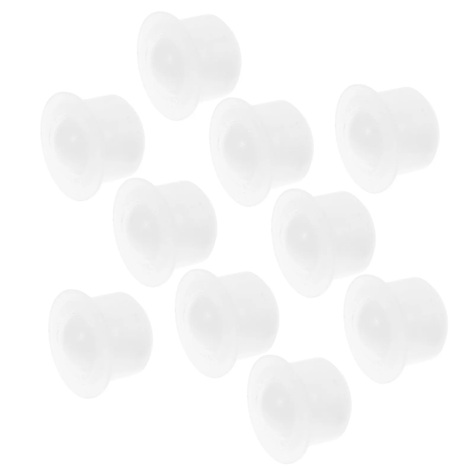 10Pcs Nylon Ball Transfer Units Mini Swivel Bearings Quiet Rollers for Workbench Transmission Table Furniture