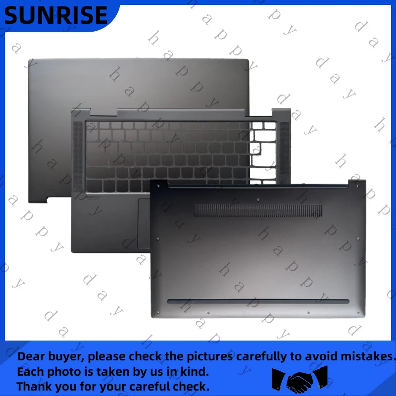 

Y+ Y+ New For Lenovo Yoga C740-14IML LCD Back Cover /Frame Bezel /Bottom Base Gray