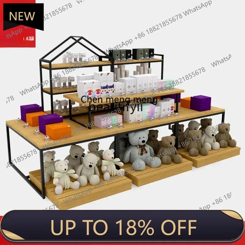 

Z189 Supermarket fine jewelry toy display rack, dishes display creative stacking rack display rack