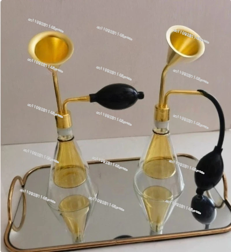 SPA spa oil perfume smelling coffee beans, glass creative custom smelling bottle
