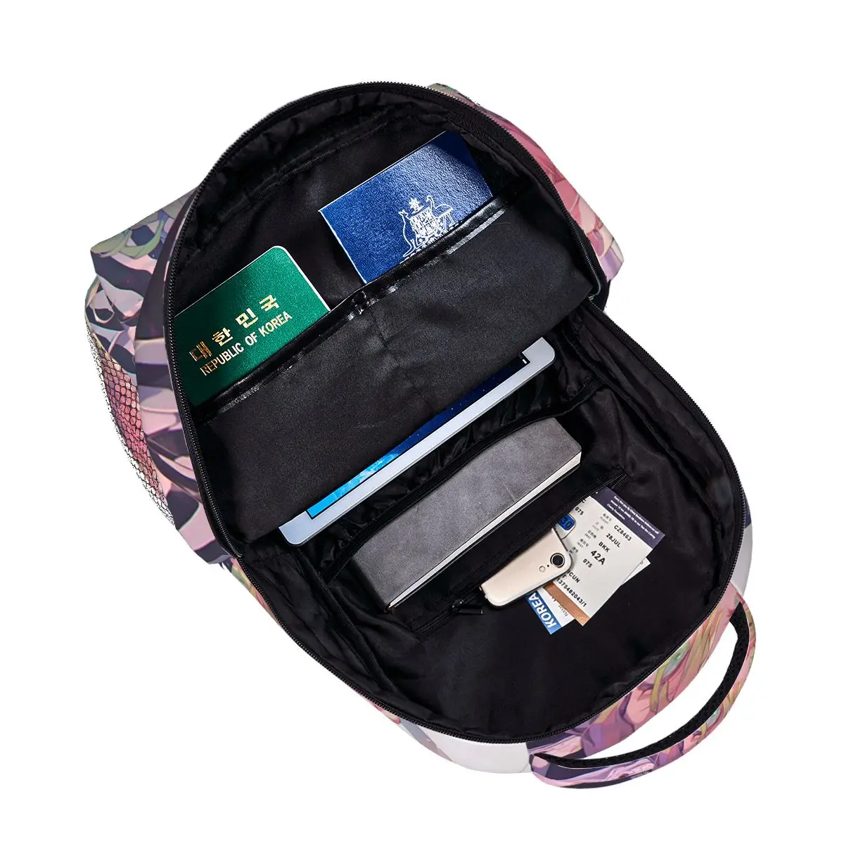 Mitsuri Kanroji i Iguro Obanai plecaki chłopcy dziewczęta Bookbag studenci torby szkolne plecak dziecięcy torba na ramię o dużej pojemności