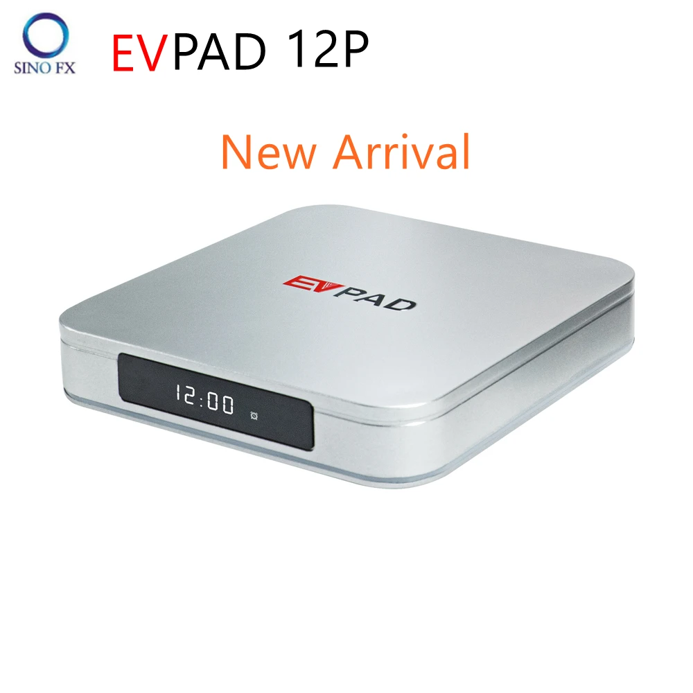 2025 EVPAD 12P Android 12.0 TV Box 4GB + 64GB WiFi 7 مشغل الوسائط الذكية Evpad12P لليابان كوريا سنغافورة ماليزيا USA CA NZ AU #1