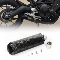 51mm Universal Motorcycle Exhaust Pipe For Two Brother For KTM 790 z1000 MT09 R3 Ninja Z900 Muffler cafe racer CNC Escape