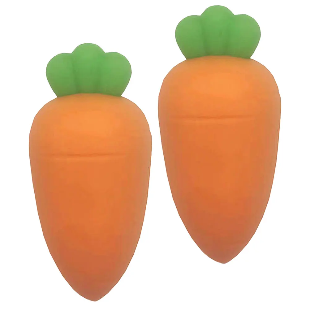 

2pcs Silicone Carrot Bottle Stoppers Sealer Plug Cute Practical Sparkling Christmas Vacuum Sealing Kitchen