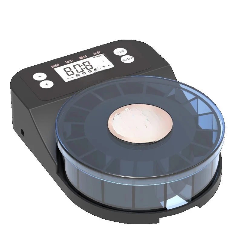 Automatic Wireless Intelligent Remote Control Fish Feeder Eco-Friendly Custom Fish Food Dispenser LCD Display Time Setting