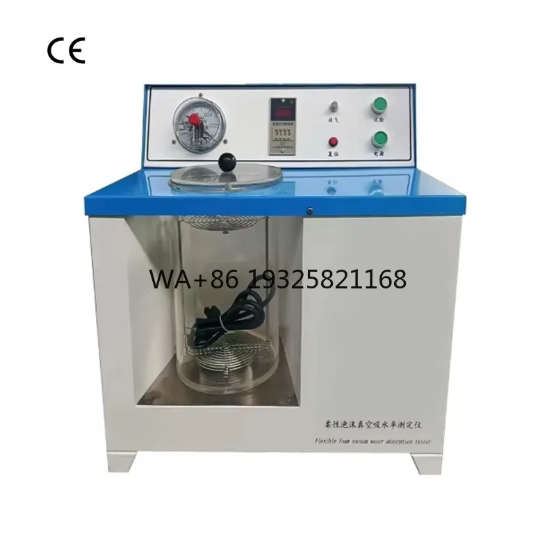 Flexible Foam Vacuum Water Absorption Rate Tester Lab Rubber Plastic Insulation Materials Vacuum Saturation Testing Machine