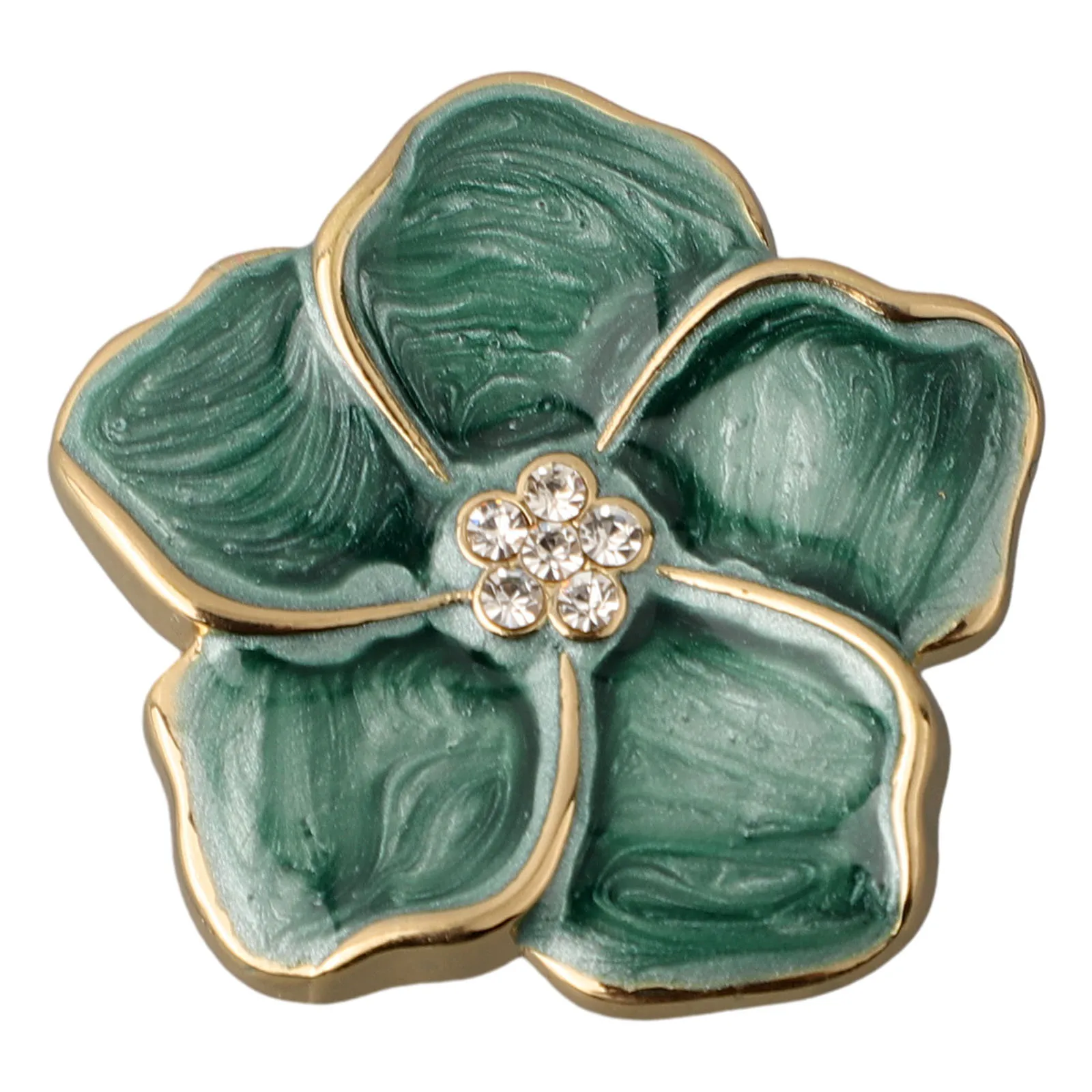 Brand New Practical Useful Knob Easy To Install Gold+Green Gold+White Zinc Alloy Diameter Of Knobs: Approx 45mm