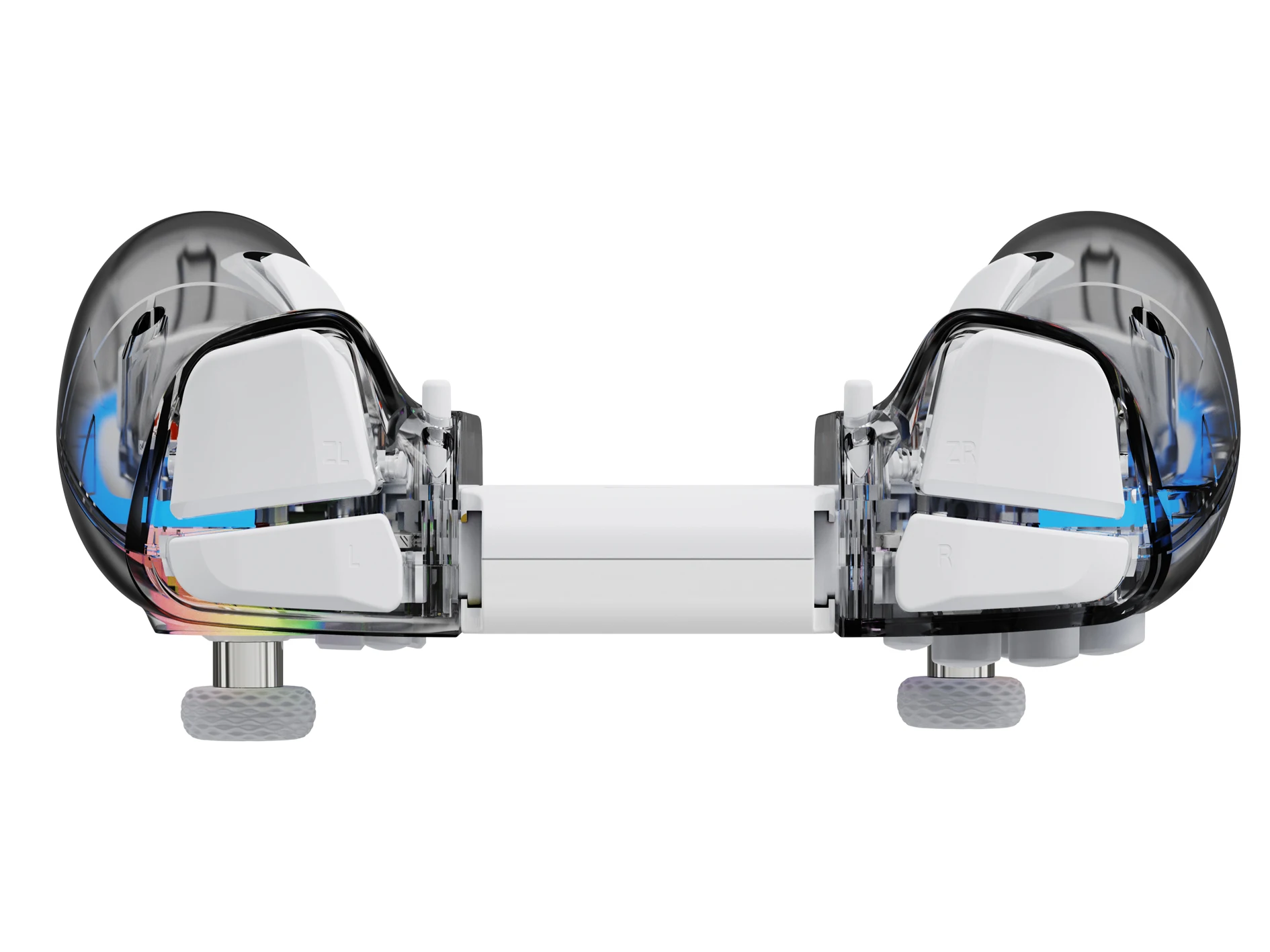 LinYuvo Split Handle KS40 for Switch with Dual Vibration,Colorful Light,Six-Axis Motion Sensing Function & Macro Keys