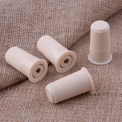 4PCS Oyster White Plastic 1.6x2.7cm Thumb Nut Fit For Brother Knitting Machines KH820 KH860 KH970 KH260 KH230 KH868 KH160 6MM
