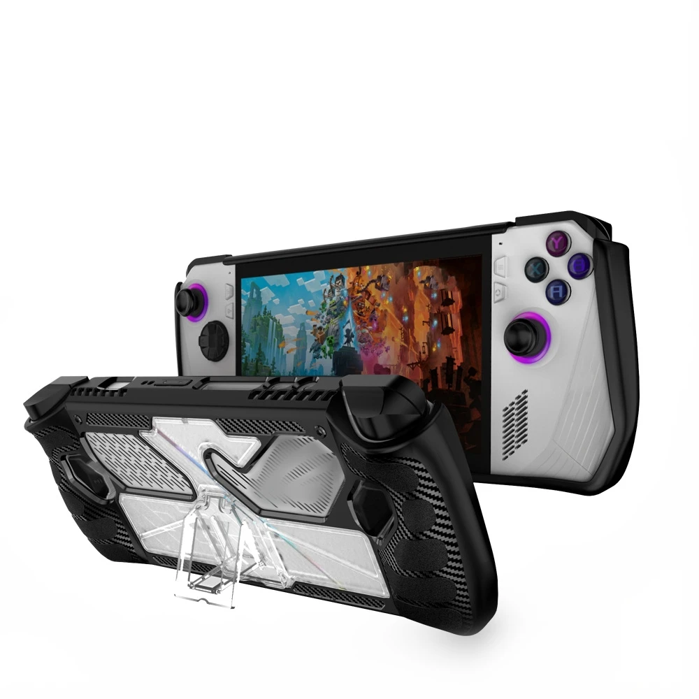 

For Rog Ally Kickstand Case TPU Protective Standing Case For Rog Ally Protector Cover with Kickstand