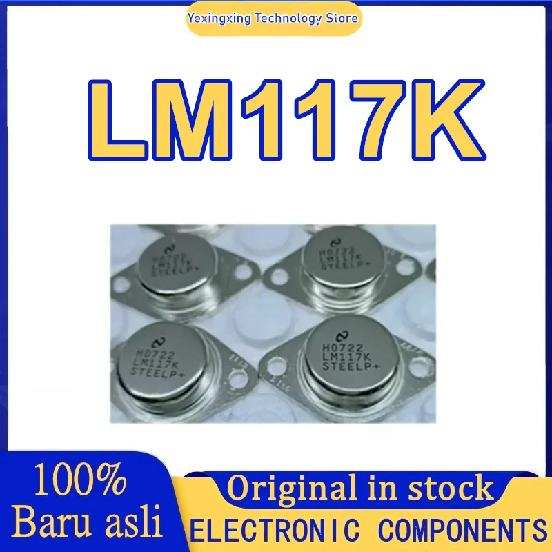 

5PCS LM117 LM117K TO-3 Three-terminal voltage regulator