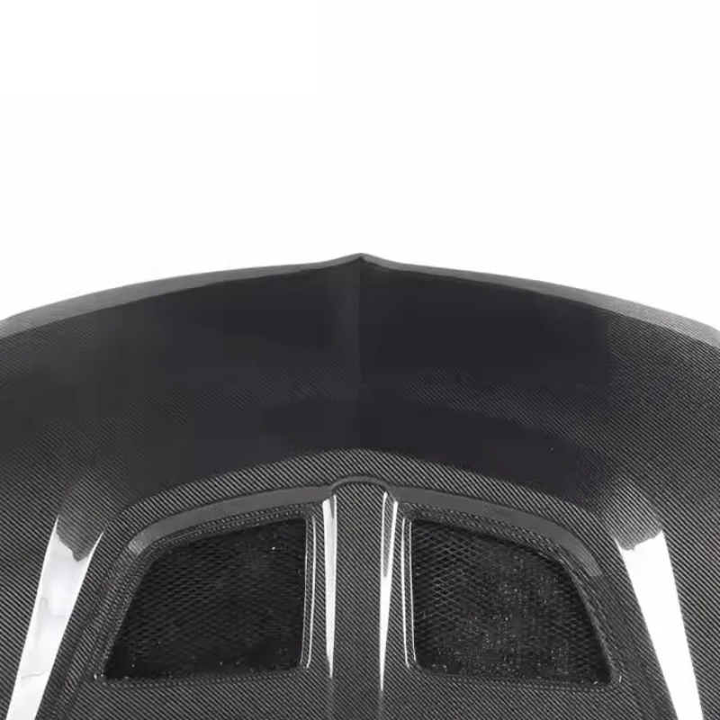 Cofano motore in fibra di carbonio Aggiorna un stile per Lancer CS3 2004 2005 2006 2007 2008 2009 Kit carrozzeria copertura motore anteriore