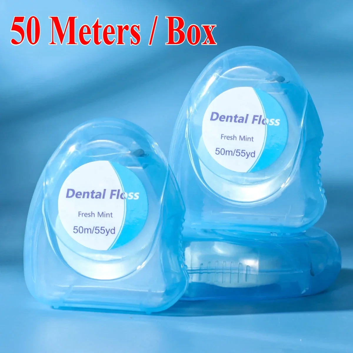 3pcs Ultraclean Mint Dental Floss Effective Plaque Removal,Teeth&Gum Protection Shred Resistant ForThoroughly Clean InTight Area