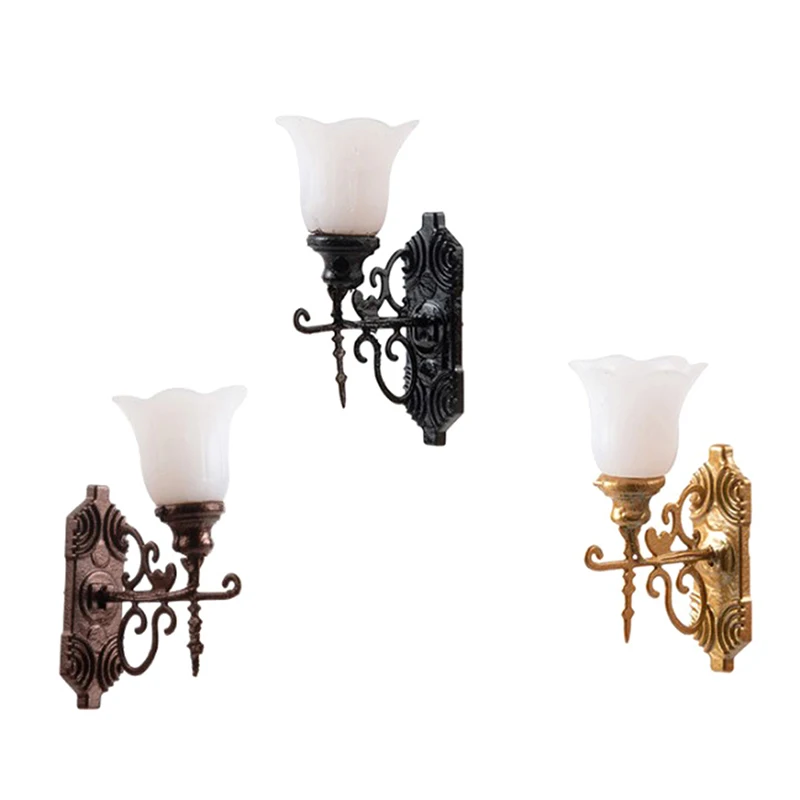 Paisagem Ornamento Light para Mini Dioramas, Model Wall Light, Brinquedos Building Acessórios