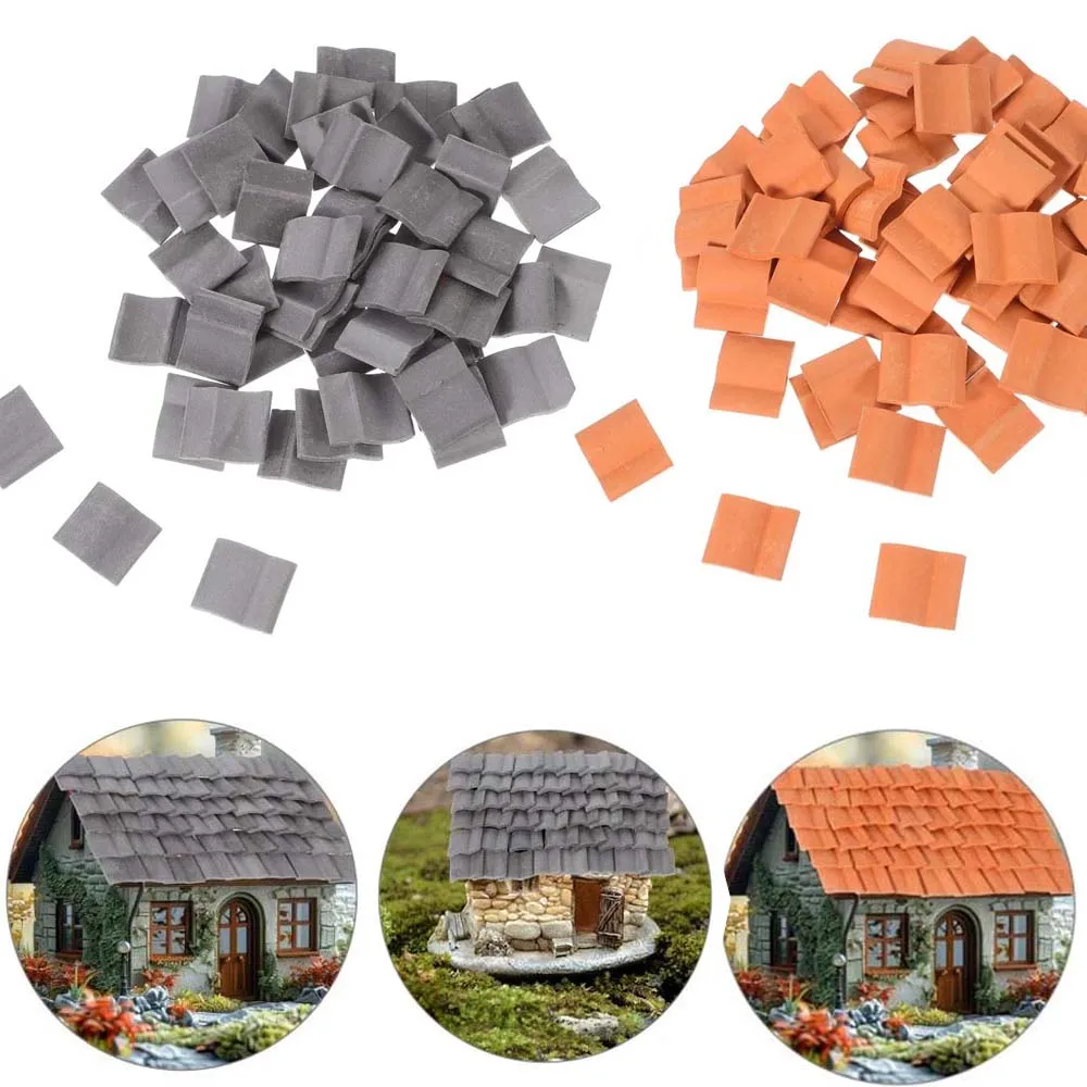 50PCS Red Gray Mini…