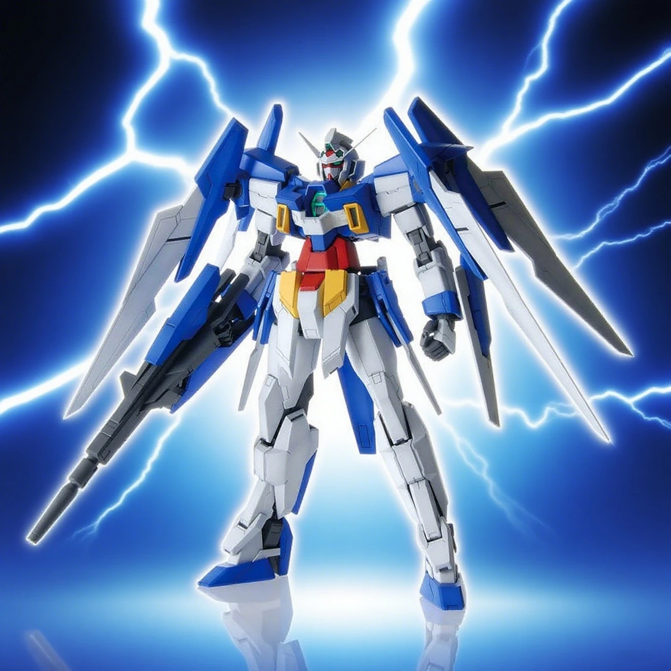 

In Stock Mg 1/100 Age-2 Assembly Model Kit Cool Action Figure Plastic Model Kids Educational Toys Boy Surprise Gift Collection