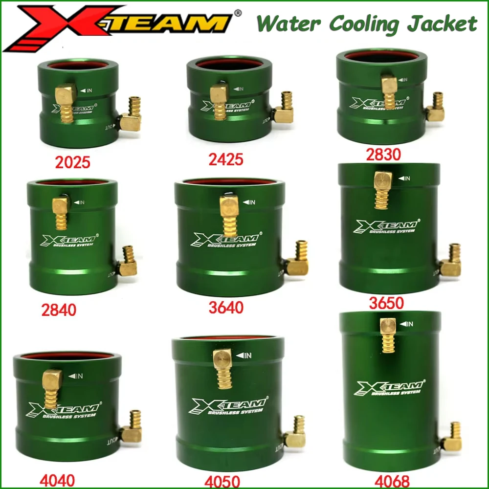 

High Quality All-metal Water Cooling Jackets for RC Boat 2025 2425 2830 2840 3640 3650 4040 4050 4068 5350 5357 Brushless Motor