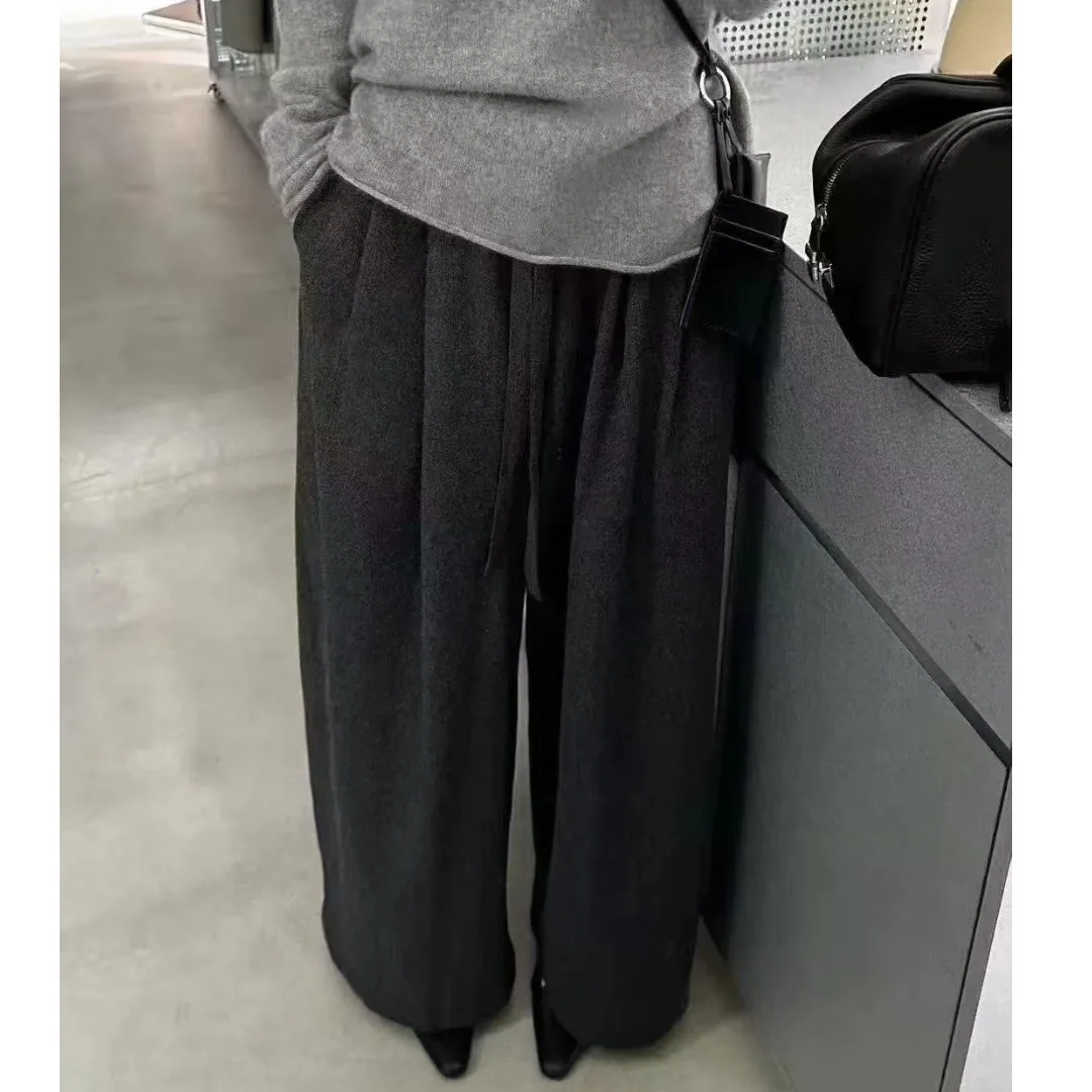 Faionable Thiened Camere سراويل تقليدية المرأة عالية الخصر سكين-بنطلون طويل الخريف الشتاء Ele تنوعا Sles #2