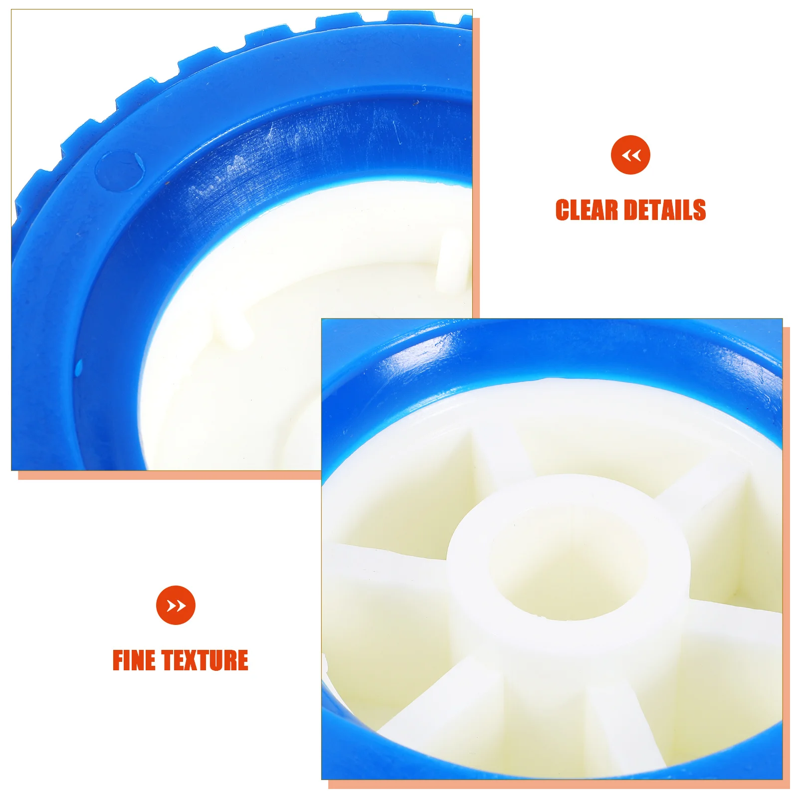 

Boat Trailer Roller Marine Yacht Ribbed Wobble Roller Replacement Plastic Durable Yacht Accessories Boat Trailer Parts